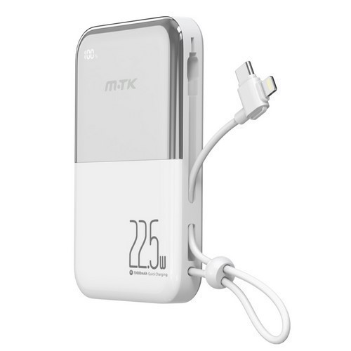 BATERIA POWERBANK M-TK TD2132 BLANCA 10000MAH C.RA